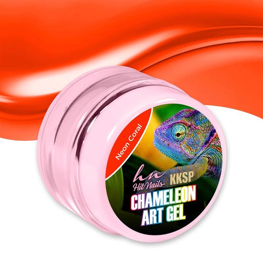 Chameleon Art Gel - Neon Coral - 5ml