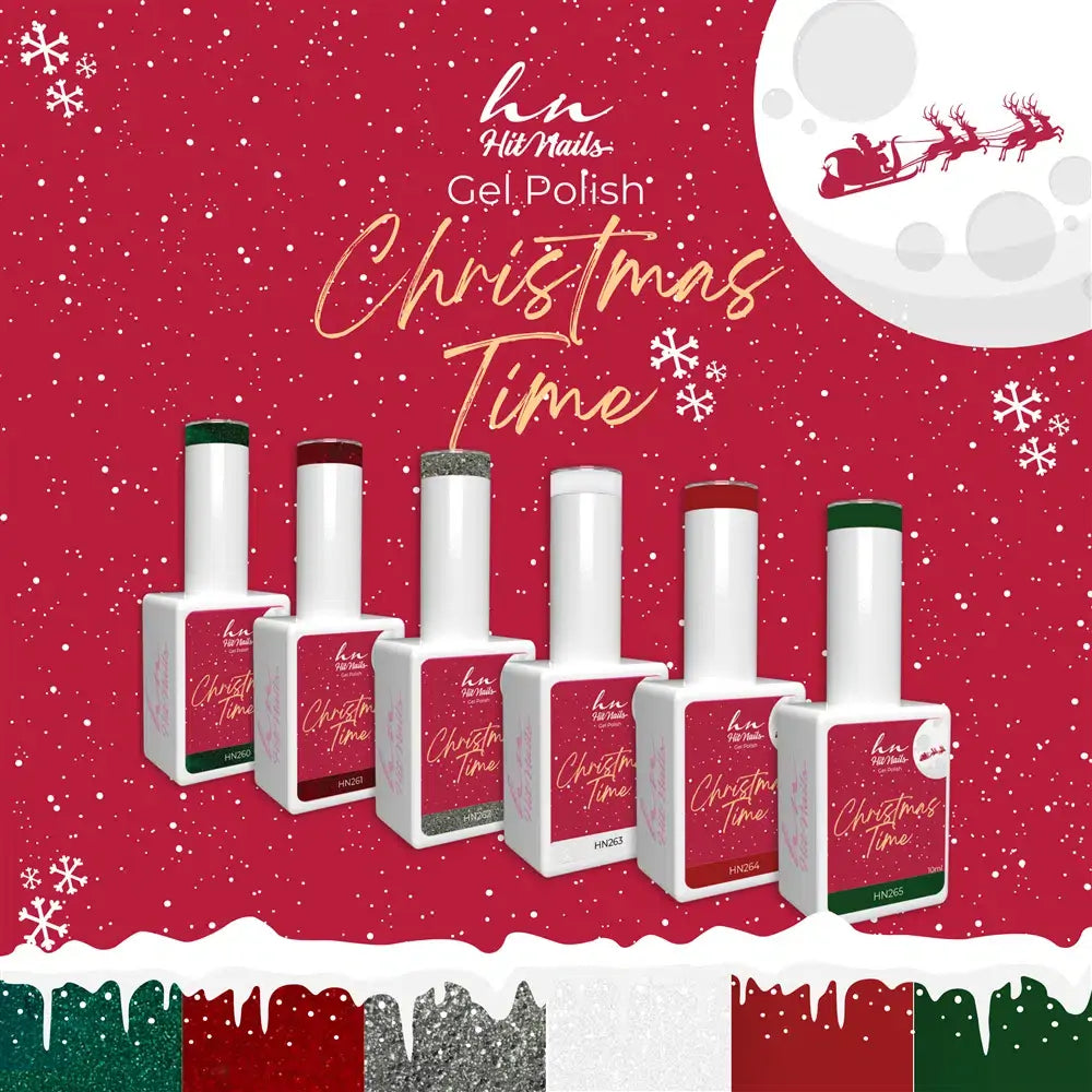 Gel Polish Christmas Time - HN265 - 10ml