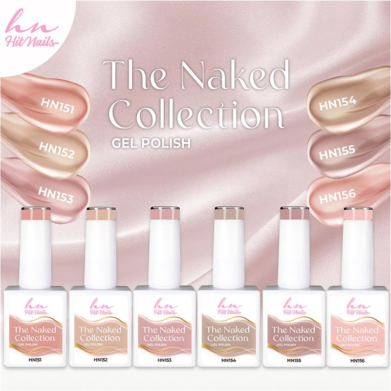 Gel Polish The Naked Collection - Coleção 6 Cores - HN151 _Video de Apresentação